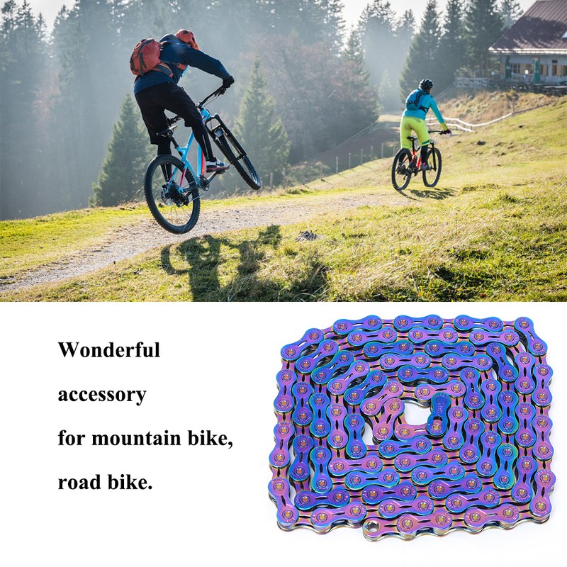 ZTTO Bike Steel Colorful Variable Speed Chain Accessory for Mountain