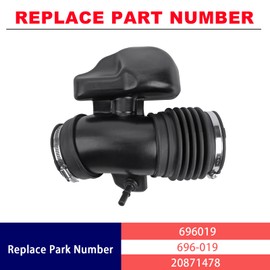 696-019 Engine Air Intake Hose Fit for 2012-2017 Chevy Traverse GMC Acadia Buick Enclave Replaces# 20871478