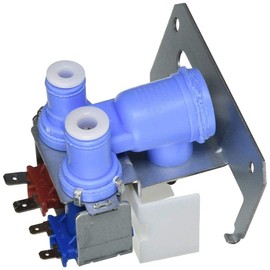 Refrigerator Dual Water Inlet Valve Replaces For GE TFX25CRBB TFX25JRYFWW TFX25JWYAAA TFX25JWYAWW TFX25JWYDAA TFX25JWYDWW TFX25JWYFAA TFX25JWYFWW TFX25JWYWAA TFX25ARBEWW TFX25ARBGWW TFX25ARBGAA
