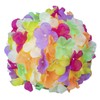 Medifier Flower Petal Flower Print Swimming Cap Multicolor Elastic Non