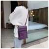 ShopINess Genuine Leather Shoulder Bag for Women, Purple