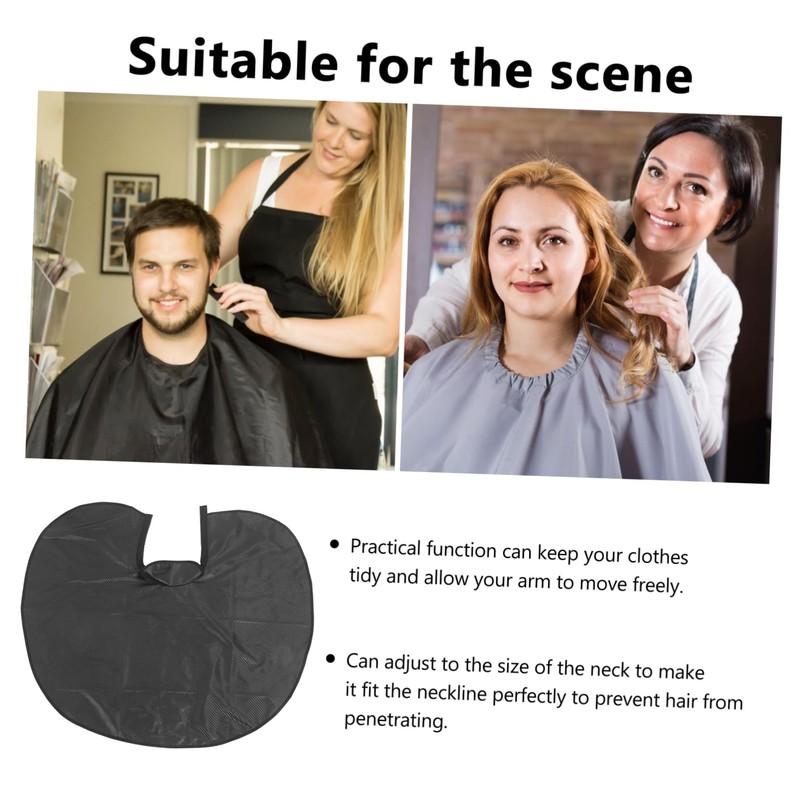 WOONEKY Salon Barber Cape Decorative Hair Stylist Apron Men's Barber