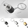 Paifeancodill Shift Lever Keychain, 3 Pcs Car Shifter Keychain Creative