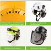 GREEN DEVIL Protective Helmet Work Helmet Hard Hat Adjustable ABS