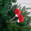 4 PCS Christmas Elf Legs Picks-Elf Feet Tree Ornaments with