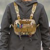 Running Chest Pack,Oxford Cloth Portable Fishing Chest Bag 20L -