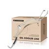 A-Premium Transmission Oil Cooler Line Hose Assembly Compatible with Ford