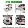 Stove Burner Covers,0.3 MM Double Thickness,8 Pack,Gas Stove Burner Liners,Non-stick