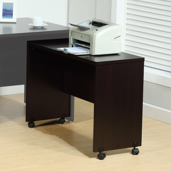 ROCKRAIN Printer Mobile Stand & Desk: Particle Board Home Office