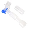 L Shaped Connector Disposable Retractable Ventilator Plateau Valve Circuit Extension