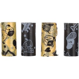 Flamingo Puppy poo bags Fula 60 pieces - Durable, Leak-Proof, and Eco-Friendly Poop Bags for Dogs, Available in Multiple Colors