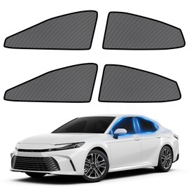 ZATOOTO Car Window Shades for Toyota Camry 2024-2025, 4 Pack Camry Sun Shade Side Window, Breathable Mesh Car Window Screen for Camping Napping Baby UV Protection