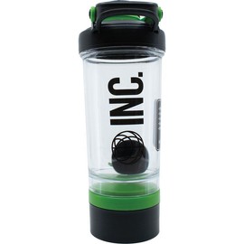 INC Tritan Shaker Bottle Green 600ml