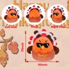 NIUBEHOHO Thanksgiving Decoration Turkey Plush Toy Plush Turkey Stuffed Animal