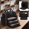 Marscamd Tool Bag with 3 Removable Cases, 2 Layers Tool