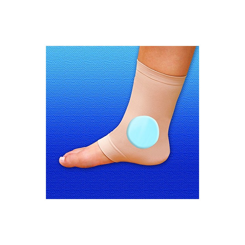 Silipos Malleolar Sleeve | One Size |Gel Protection at Front