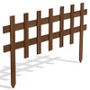 Greenes Deluxe Picket Fence 18" H x 3' L (12-Pack)