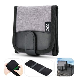JJC Foldable Filter Case Filter Pouch for 3 Filters 25mm 37mm 39mm 40.5mm 43mm 46mm 49mm 52mm 55mm 58mm 62mm 67mm 72mm 82mm UV CPL ND Filter