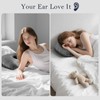 Ear Piercing Pillow for Side Sleepers, Larger Ear Hole Design