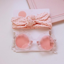 Yheahin Colorful Bows Tie Headband for Baby Girls Newborn Stretchy Cotton Hair Bow Party Photo Shoots Shower Bow Hair Accessories for Toddler Infant (Pink 1, elastic)