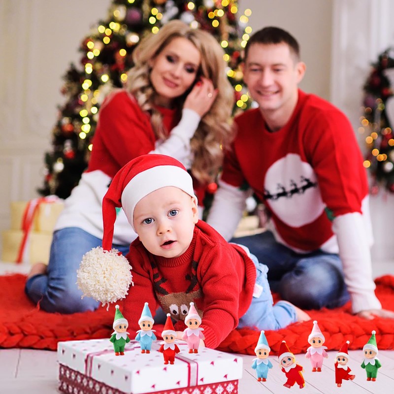 Christmas Elf Baby Dolls Gifts Accessories Tiny Elf Toys Christmas