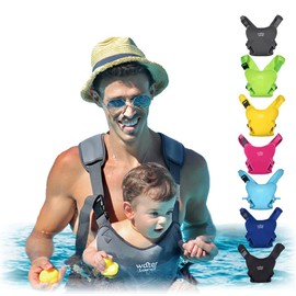 Baby Slings - Innovative Carrier Seat for Water and Land - Waterproof Chest Strap for Toddlers with Adjustable Straps, Lightweight Carry Seat for Pool and Beach