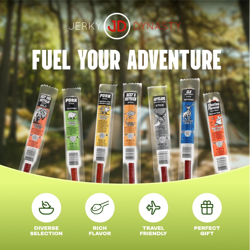 Jerky Dynasty The Ultimate 27-Piece Exotic Jerky Gift Set -