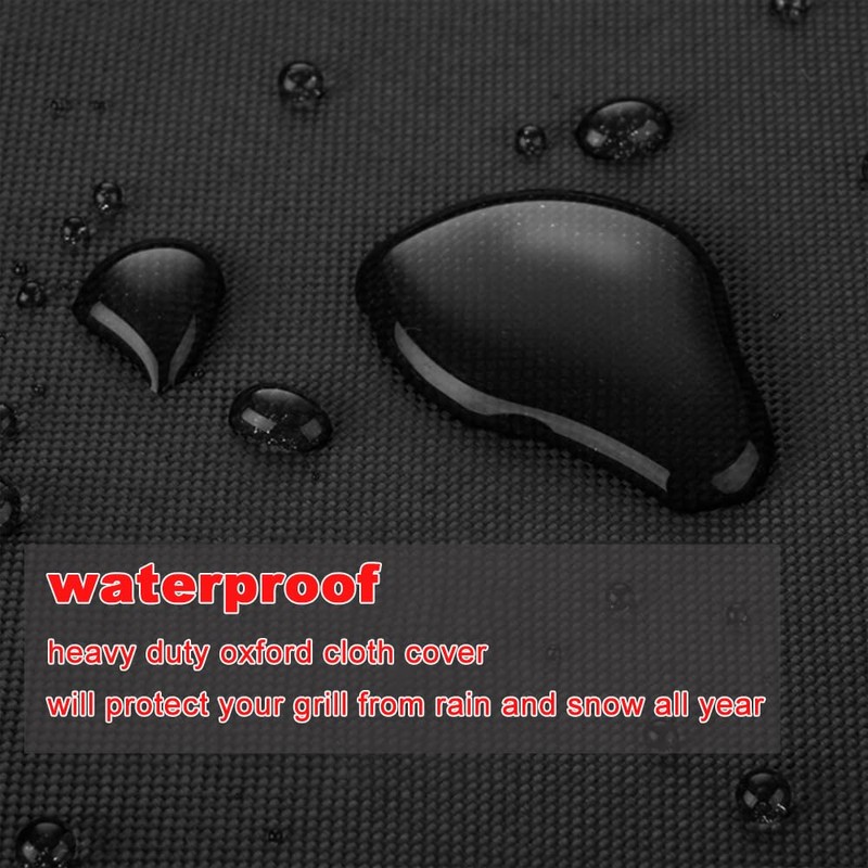 Samhe Grill Cover, 40-Inch Heavy Duty Waterproof UV Resistant BBQ