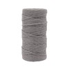 Vaessen Creative Macrame Yarn Dark Grey, 3 mm x 100