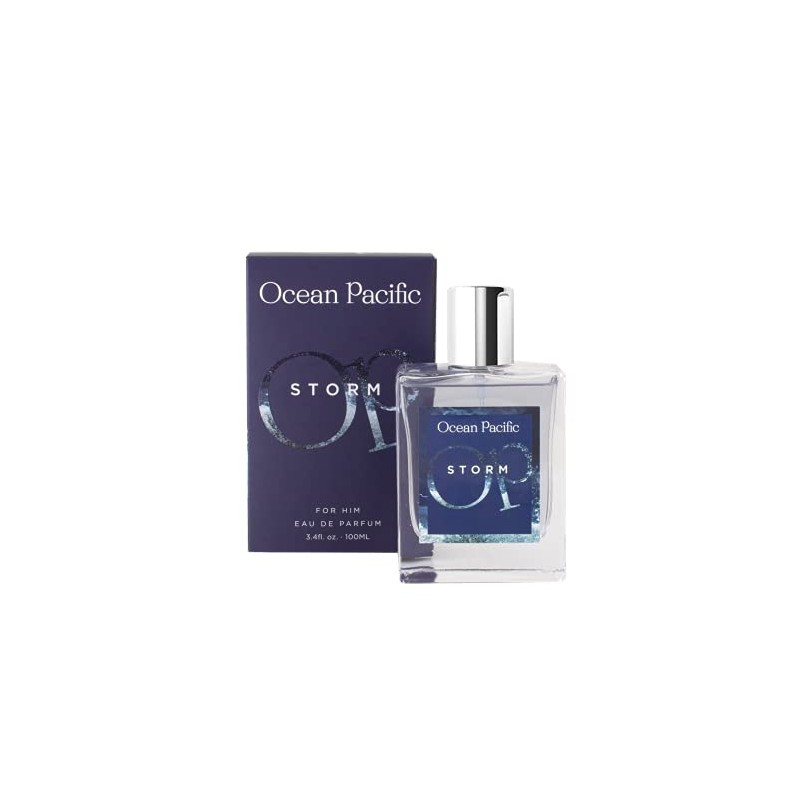 Ocean Pacific Storm Eau De Parfum for Men, Fruity, 3.4