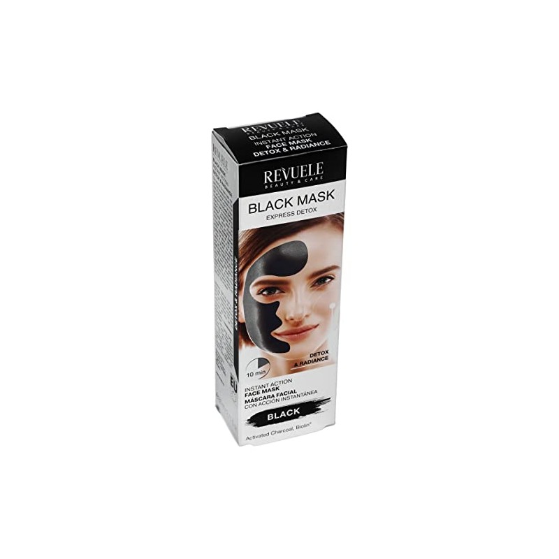 REVUELE COLOR MASKS MASCARILLA NEGRA EFECTO DE DESINTOXICACION 80ML