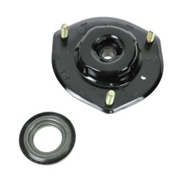 Front Upper Shock Strut Mount Kit Plate Bearing Pair Set of 2 Compatible With Camry ES300