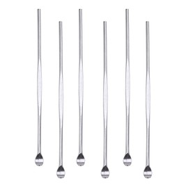 Frcolor 耳かき イヤークリーナー 6本セット 耳用ピンセット ステンレス お肌にやさしい 携帯便利 丸洗い 家庭用 介護用