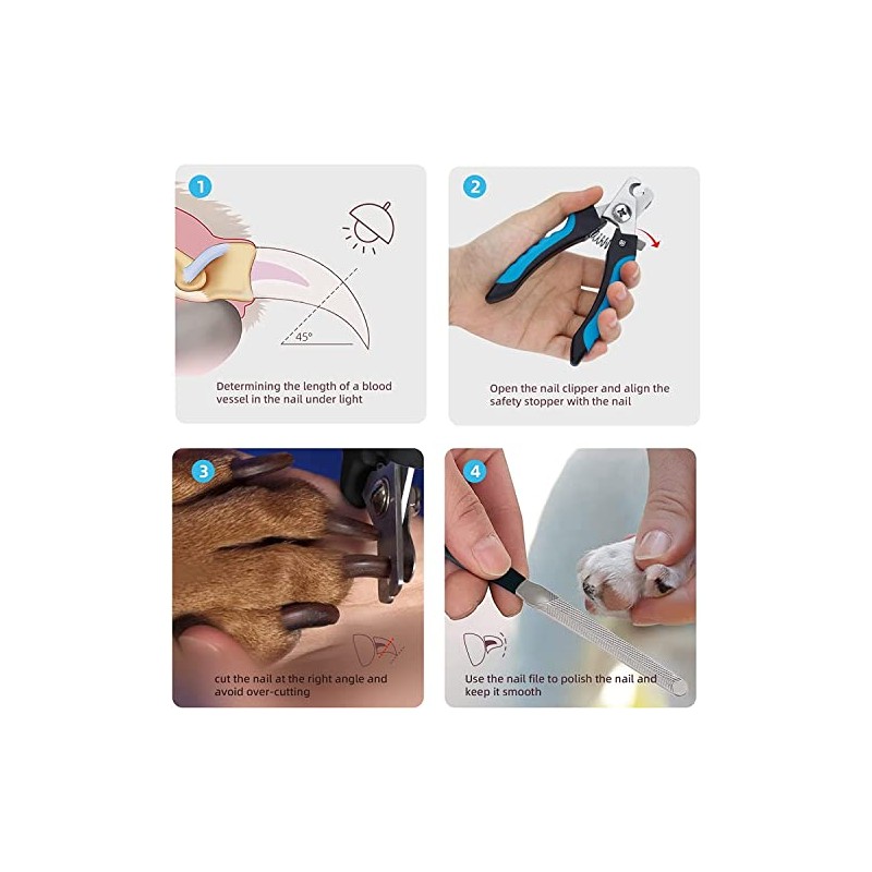 AR Emporium Pet Nail Clipper, Nail Cutter, File, For Small