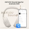 HAYLOU S35 Hybrid Active Noise Cancelling Headphones, Wireless Over-Ear Headphones
