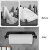 AIMALL Paper Towel Holder Under Cabinet Wall Mount Stainless Steel
