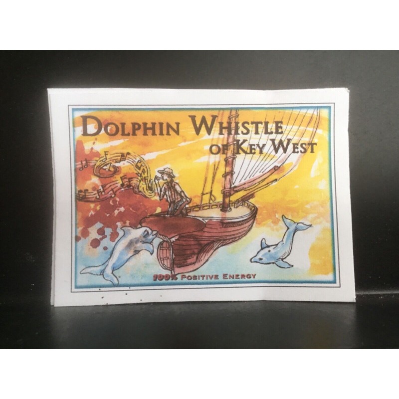Scrimshaw Mermaid Dolphin Whistle