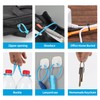 XINGO 1000 PCS Brown Zip Ties 12 Inch, 60 LBS