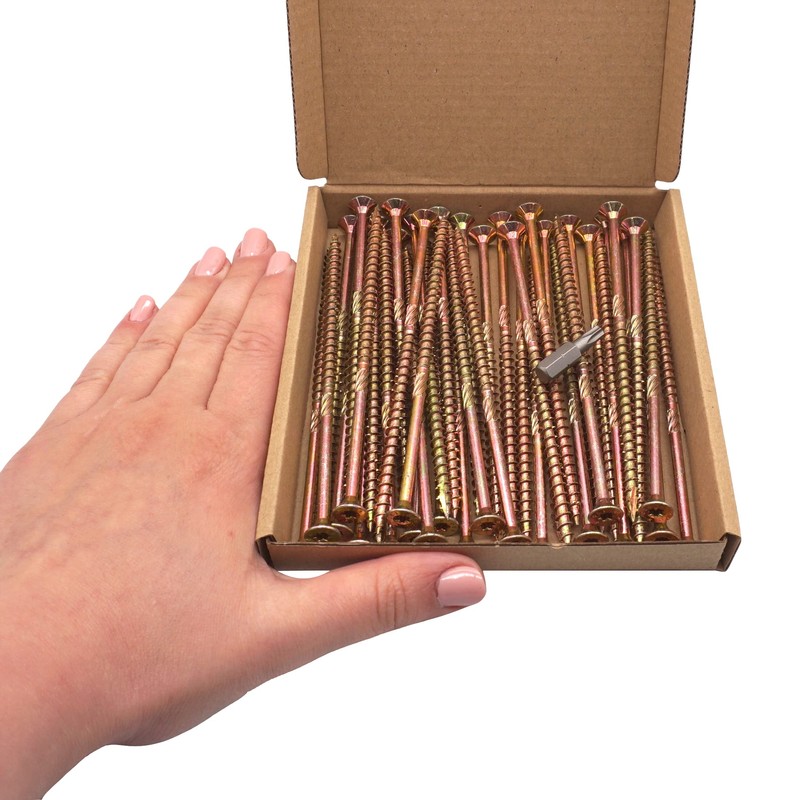SKIR'CO (Pack of 40) Universal Zinc Plated Steel 5.0 x
