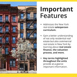 Modern Real Estate Practice in New York for Salespersons, 13th Edition, Comprehensive Guide to Law and Regulations in the State of New York including 26 Unit Quizzes, highlighted key terms, Math Reference guide, and detailed Glossary (Dearborn Real Estat