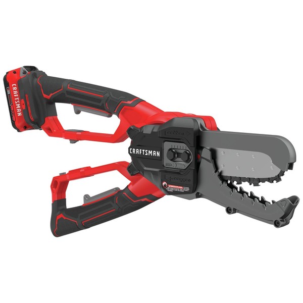 CRAFTSMAN V20 Cordless Lopper, 6 inch, Battery and Charger Included (CMCCSL621D1), Red