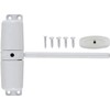Wright Products VWC50WH Vertical Interior Door Closer, White