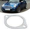 Exhaust Pipe Gasket, 2 Panel Flange Gasket, Universal 3 Inch