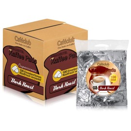 Cafeclub Supercreme Mega Bags Coffee Pods Dark Pack of 100
