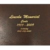 Dansco US Lincoln Memorial Cent Coin Album 1958 - 2009