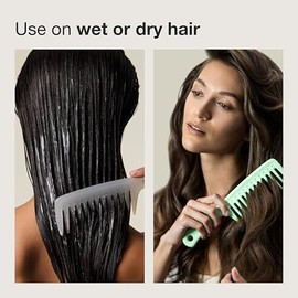 Paul Mitchell Detangler Comb, Peine Desenredante de Dientes Anchos, Desenreda el Cabello Húmedo o Seco                                                