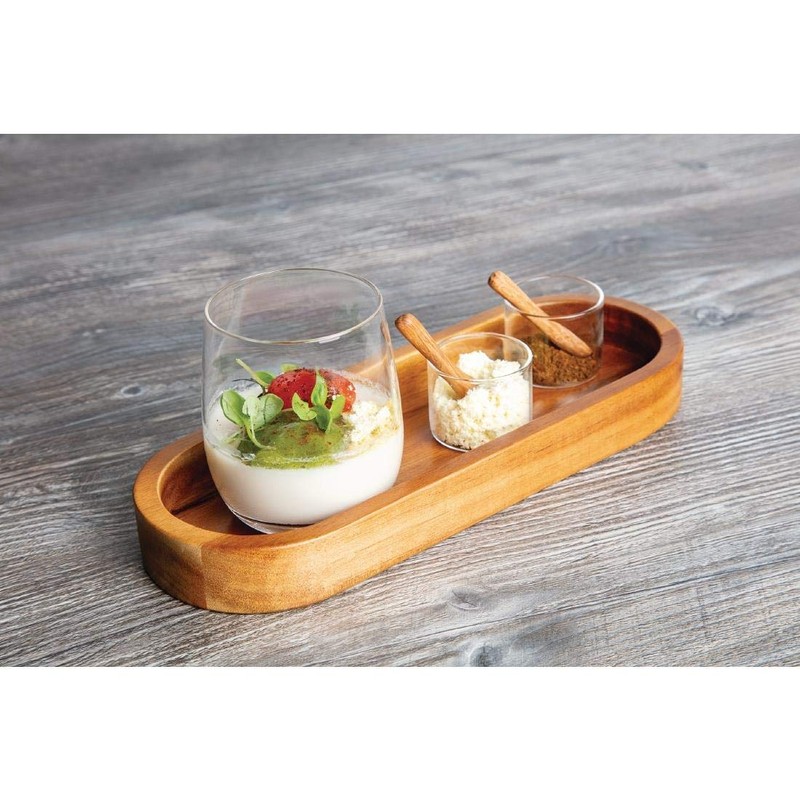 Olympia Rounded Modern Tumblers 315Ml 90X80mm Crystal Drinking Glasses 6pc