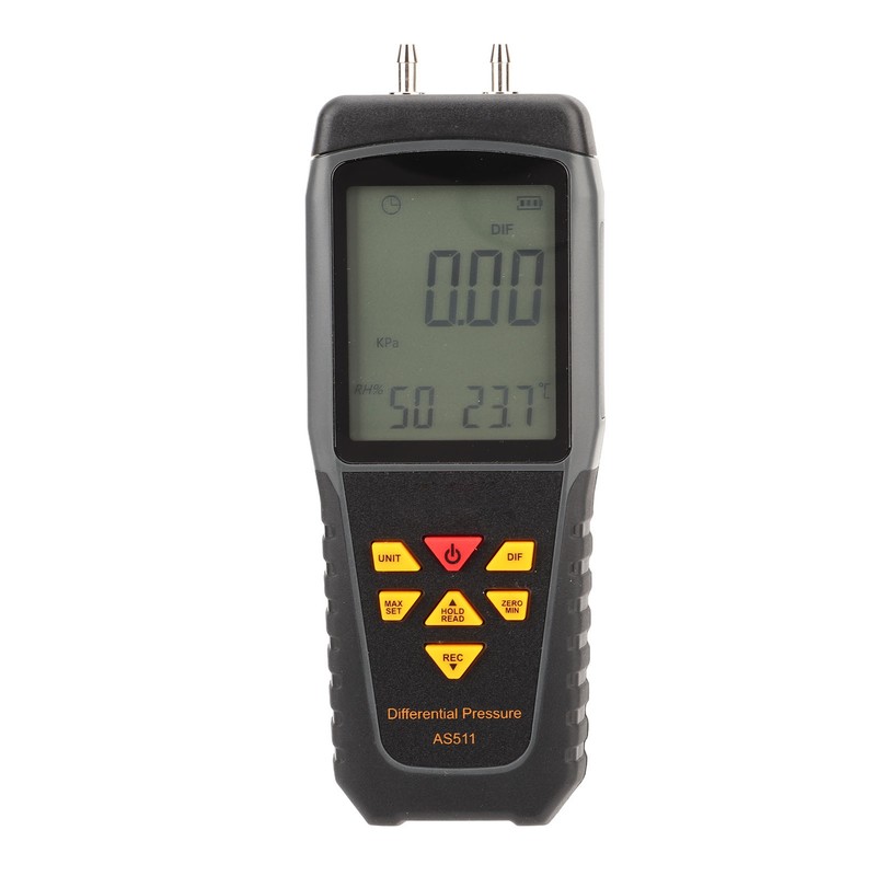 Differential Pressure Tester Meter Digital Sensor Gauge Smart Handheld for