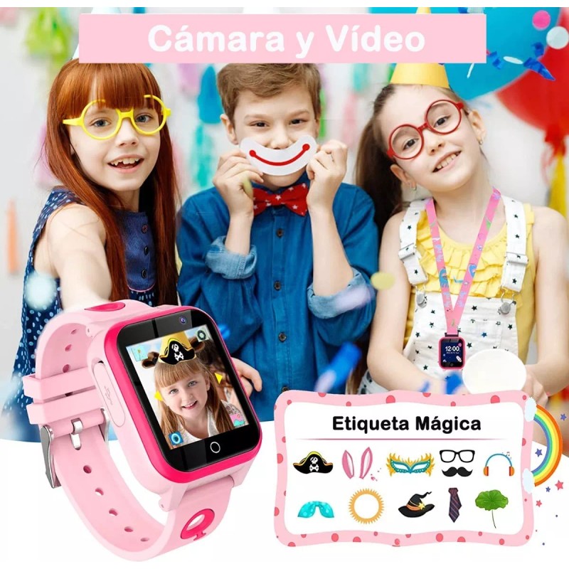 GL Reloj Inteligente Para Niños Con Música Y Cámara Y