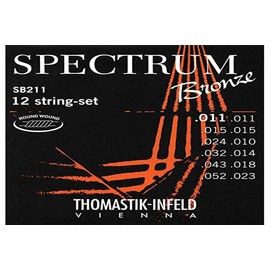Thomastik-Infeld SB211 Acoustic Guitar Strings, Spectrum Series 12 String Set